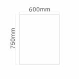Black Kitchen Glass Splashback - SIA SP60BL 60cm x 75cm - London Houseware - 8