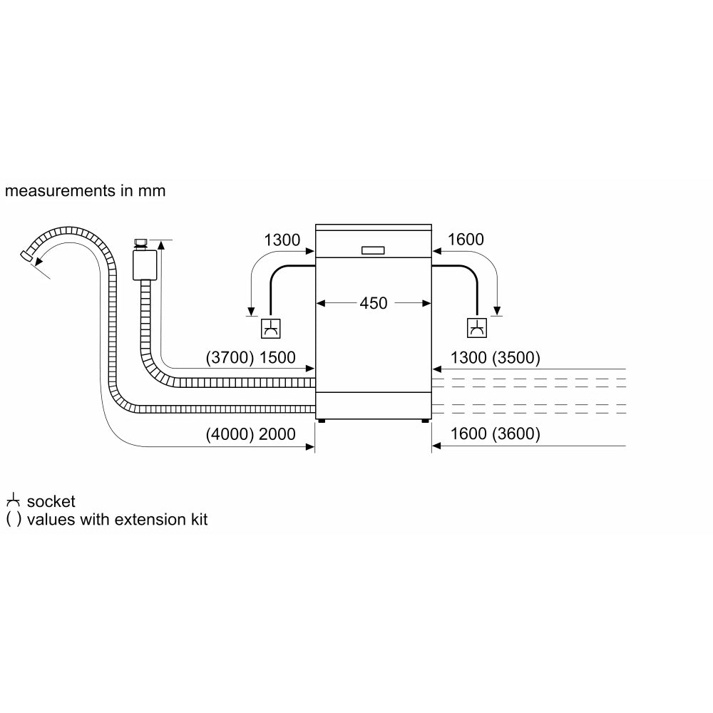 Bosch SPV2HKX02G Series 2 Integrated Dishwasher - product image 11