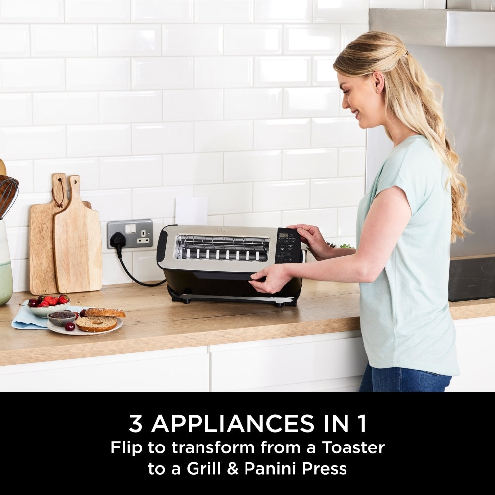 Ninja ST200UK Foodi 3-in-1 Toaster, Grill & Panini Press - product image 3