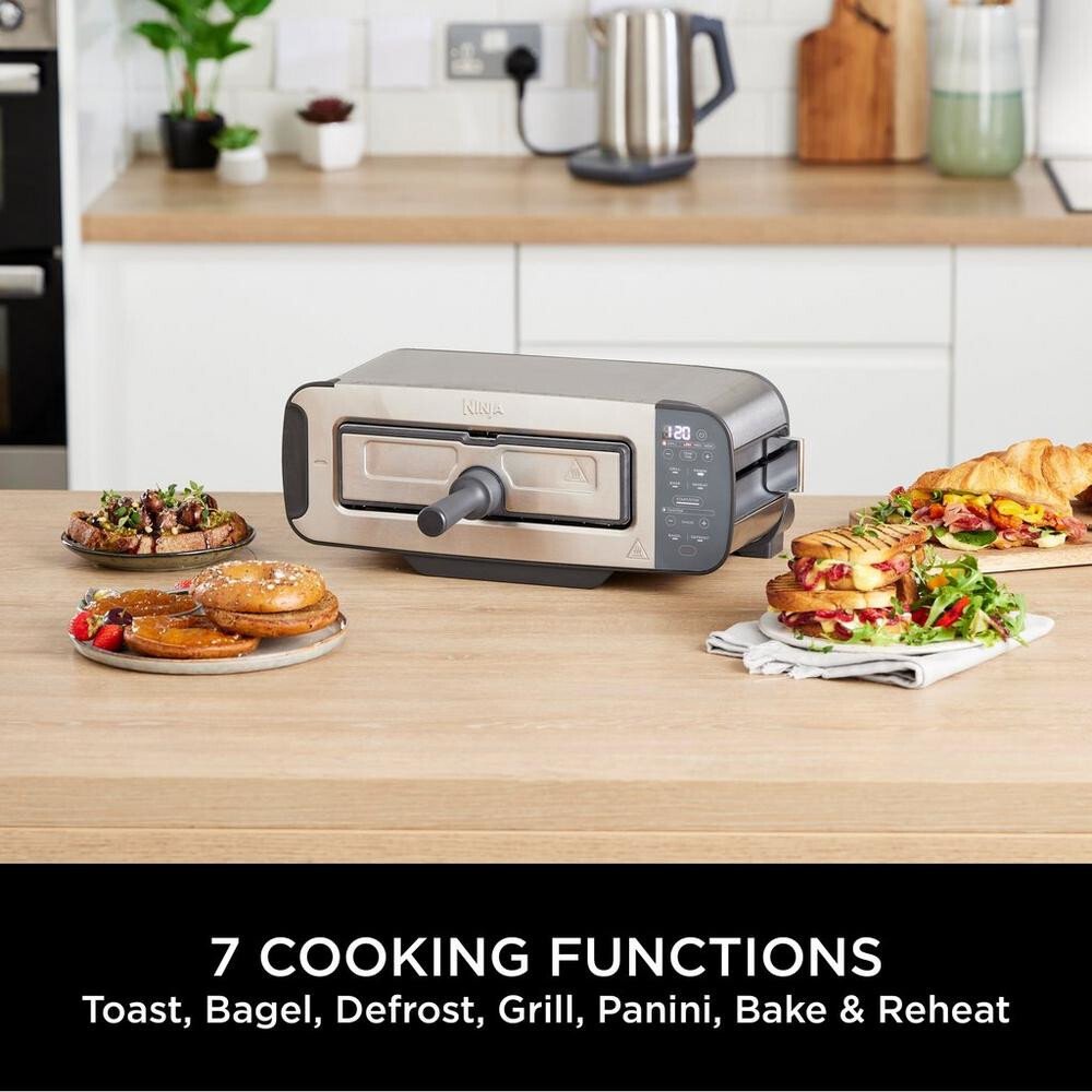 Ninja ST202UK Foodi 3-in-1 Toaster, Grill & Panini Press - product image 6