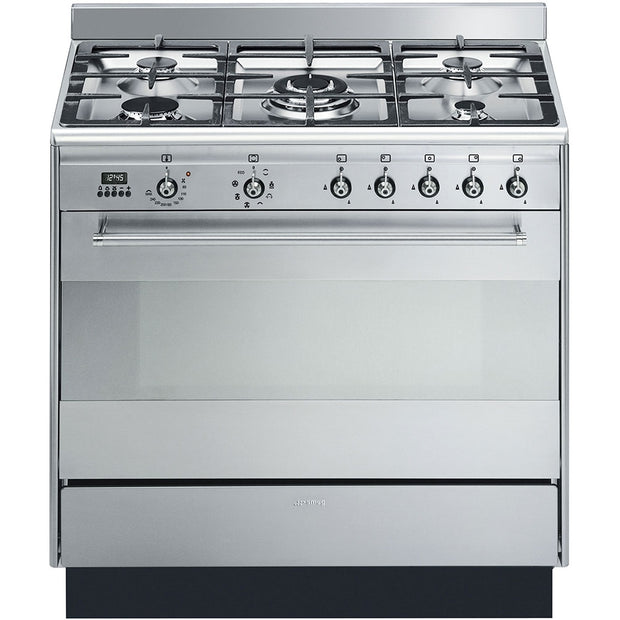 Smeg SUK91MFX9 Concert 90cm Dual Fuel Range Cooker - product image 1