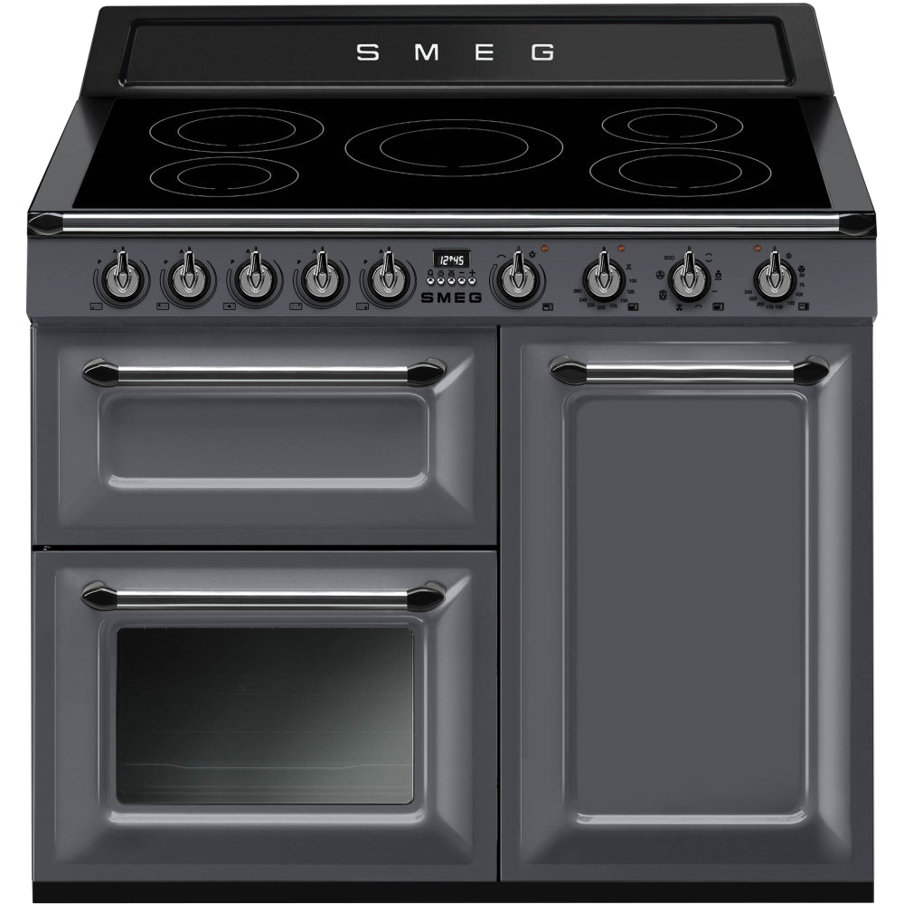 Smeg TR103IGR2 Victoria Slate Grey 100cm Induction Range Cooker - product image 1