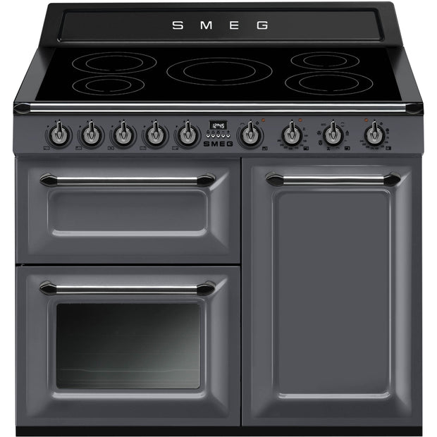 Smeg TR103IGR2 Victoria Slate Grey 100cm Induction Range Cooker - product image 1