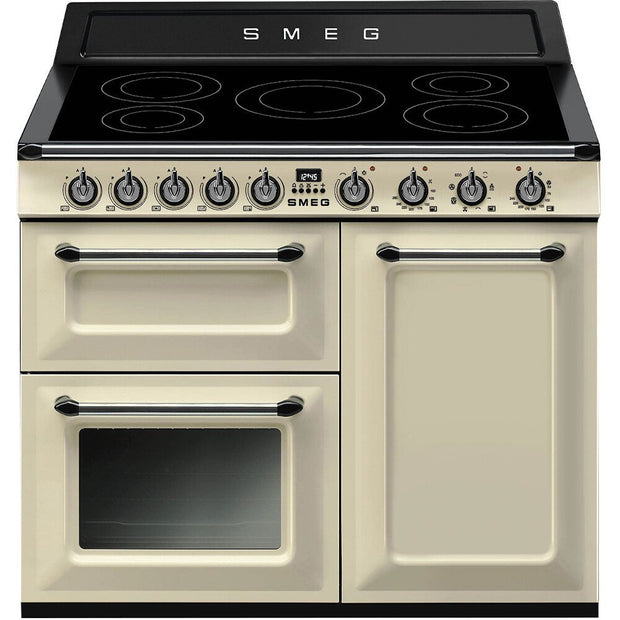 Smeg TR103IP2 Victoria Cream 100cm Induction Range Cooker - product image 1