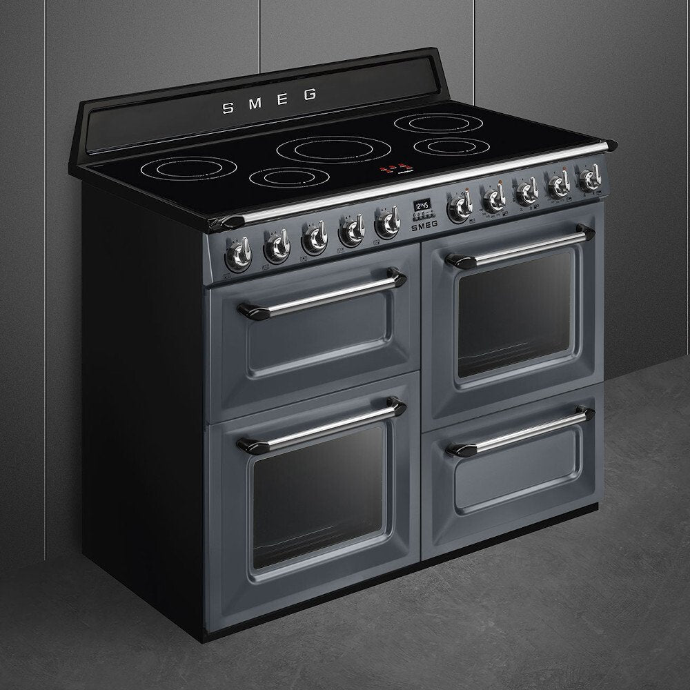 Smeg TR4110IGR2 Victoria Slate Grey 110cm Induction Range Cooker - product image 2