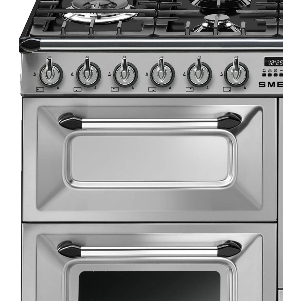 Smeg TR4110X-1 Victoria Stainless Steel 110cm Dual Fuel Range Cooker - product image 3