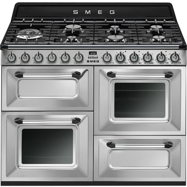 Smeg TR4110X-1 Victoria Stainless Steel 110cm Dual Fuel Range Cooker - product image 1