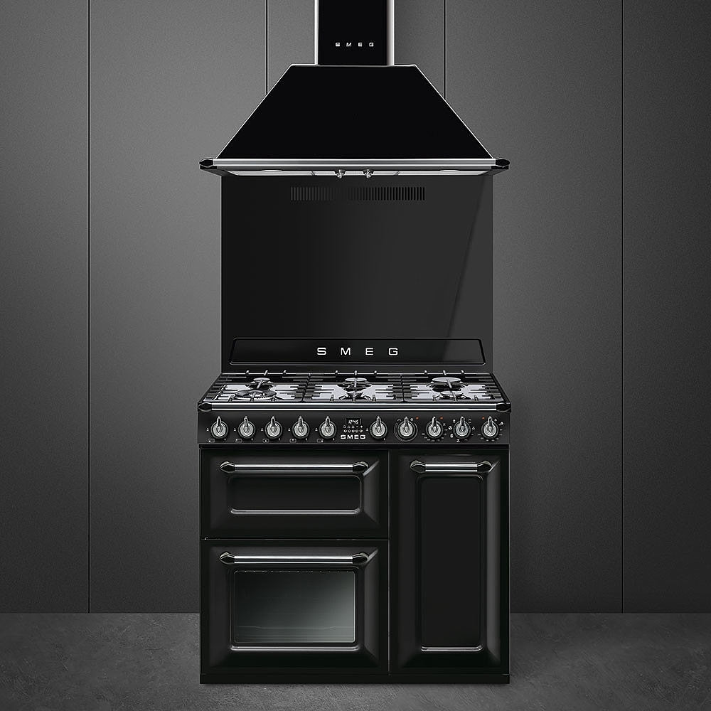 Smeg TR93BL Victoria 90cm Dual Fuel Range Cooker - product image 2