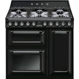 Smeg TR93BL Victoria 90cm Dual Fuel Range Cooker - product image 1