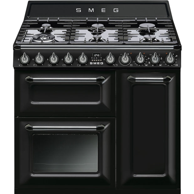 Smeg TR93BL Victoria 90cm Dual Fuel Range Cooker - product image 1