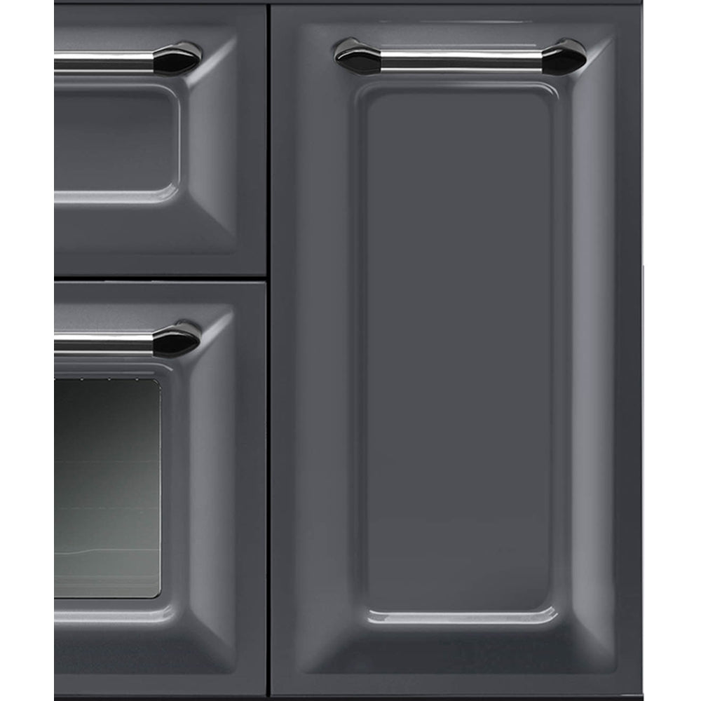 Smeg TR93GR Victoria Slate Grey 90cm Dual Fuel Range Cooker - product image 3
