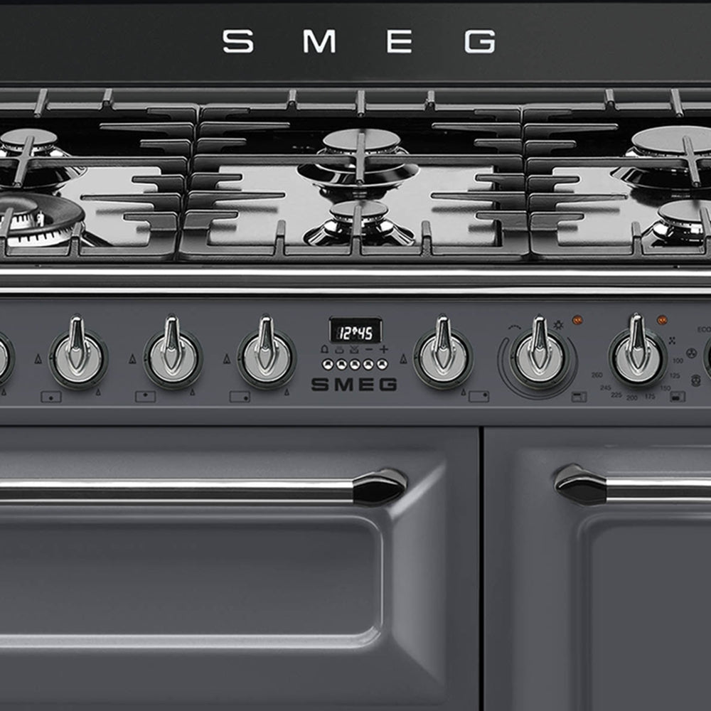 Smeg TR93GR Victoria Slate Grey 90cm Dual Fuel Range Cooker - product image 4