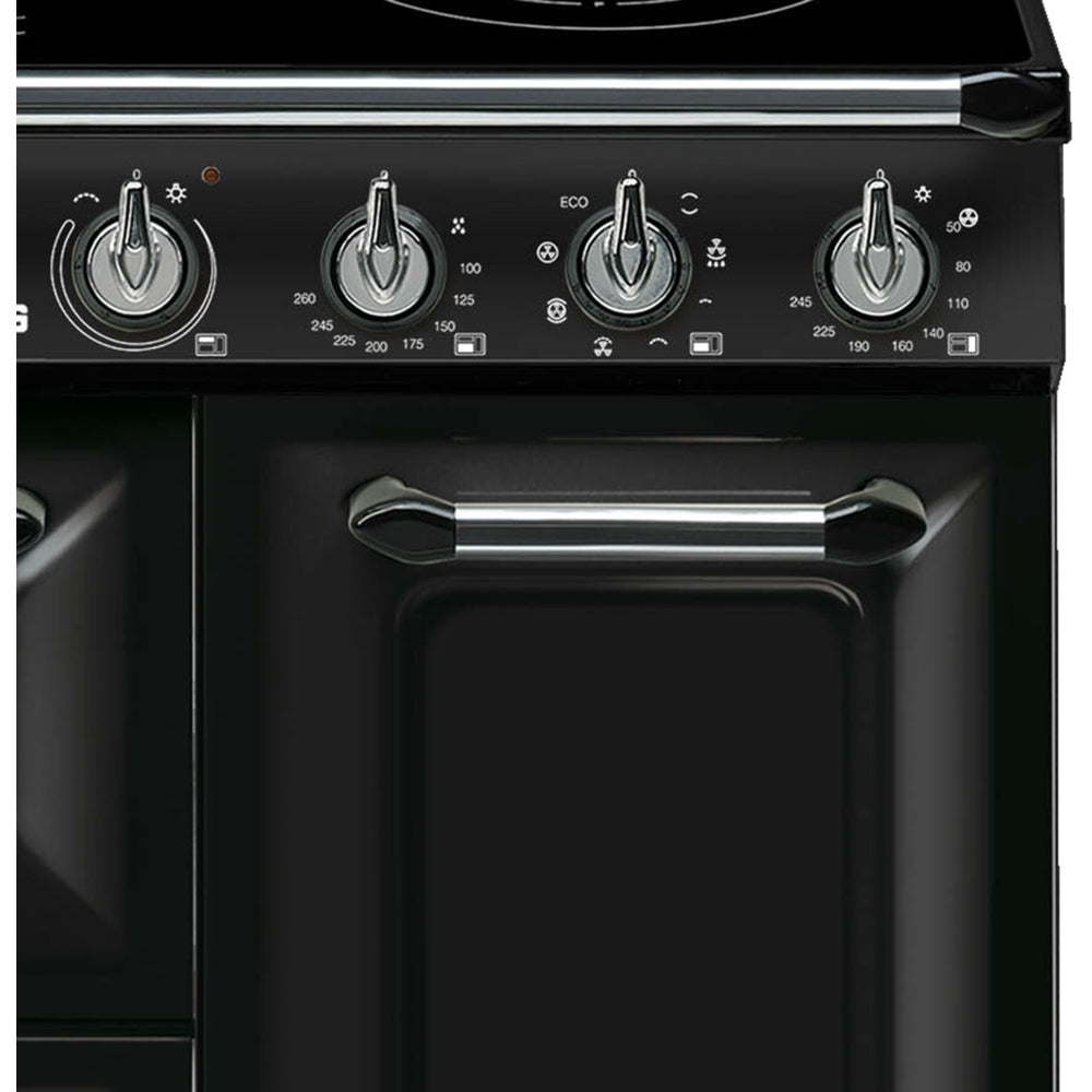 Smeg TR93IBL2 Victoria Black 90cm Induction Range Cooker - product image 3