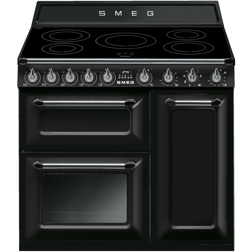 Smeg TR93IBL2 Victoria Black 90cm Induction Range Cooker - product image 1