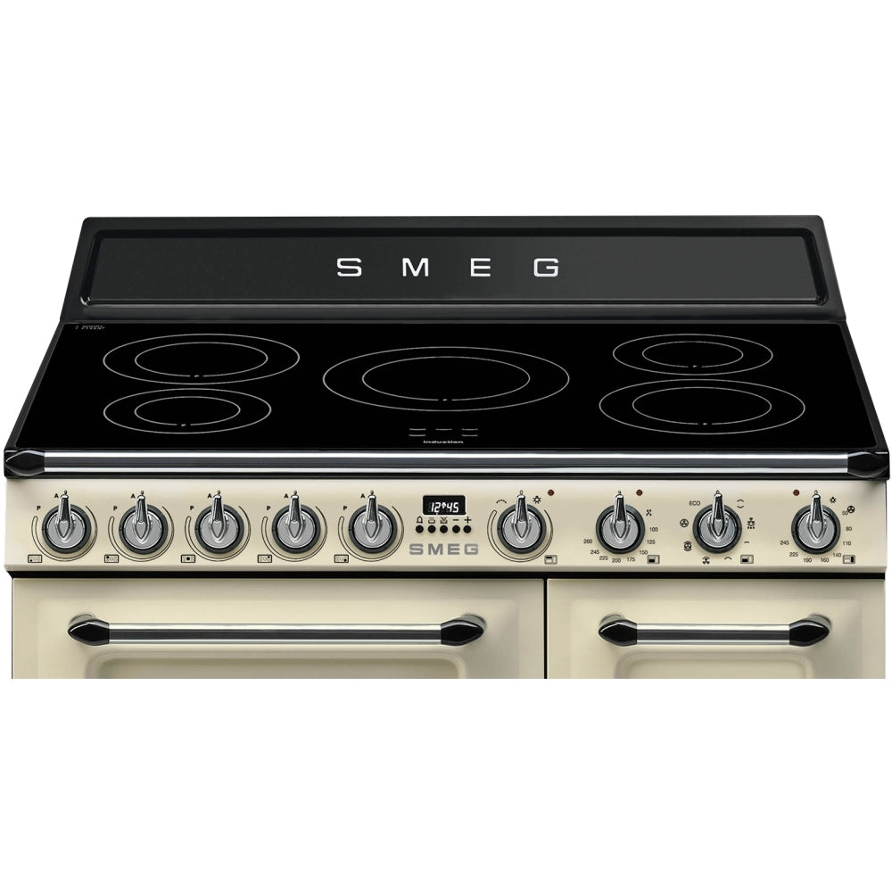 Smeg TR93IP2 Victoria Cream 90cm Induction Range Cooker - product image 3