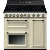 Smeg TR93IP2 Victoria Cream 90cm Induction Range Cooker - product image 1