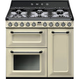 Smeg TR93P Victoria 90cm Dual Fuel Range Cooker - product image 1