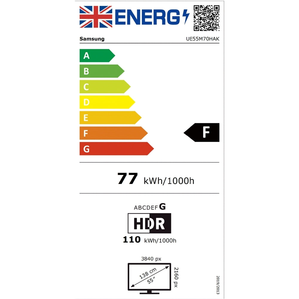 Samsung UE55M70HAKXXU 55" Mini LED Smart Television - product image 11