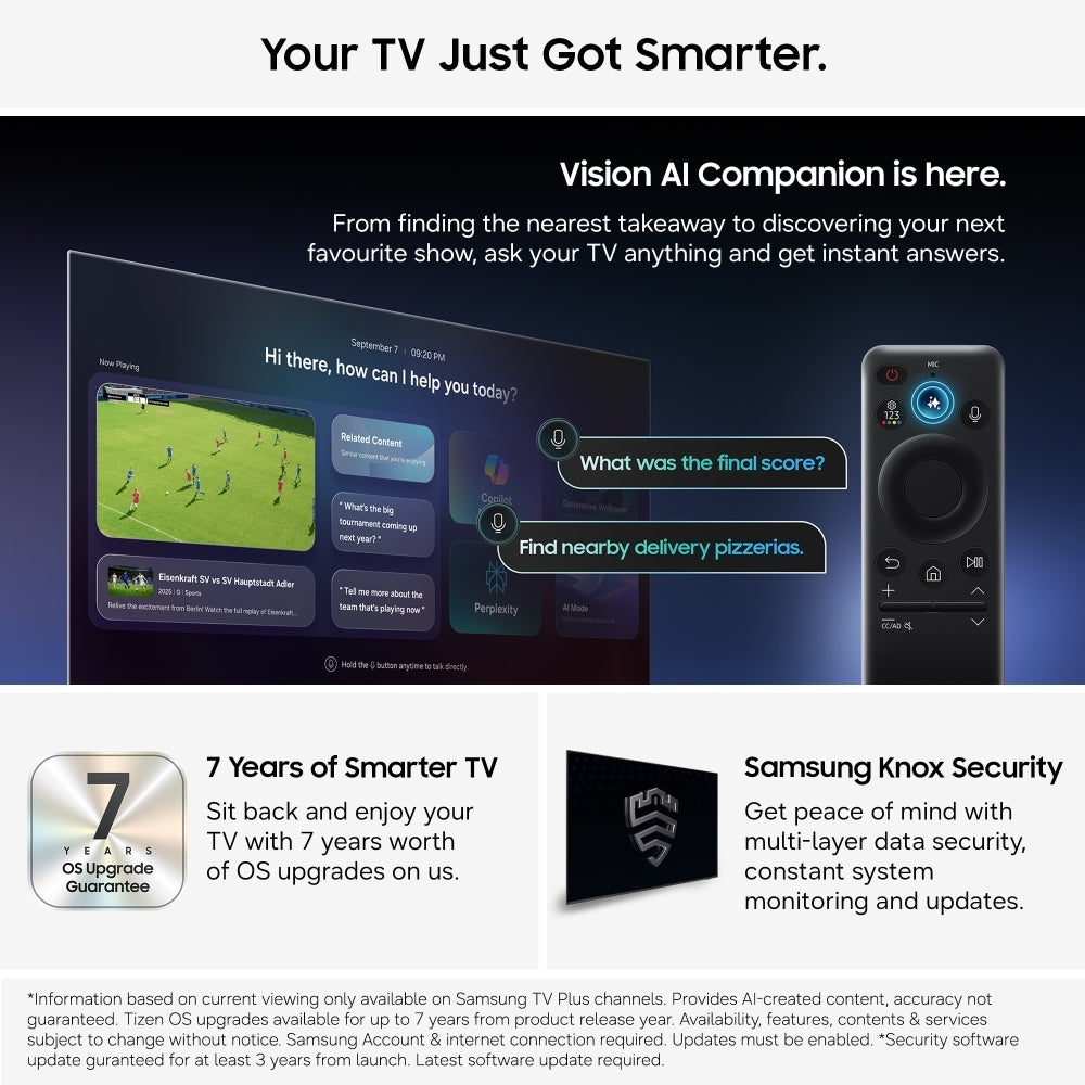 Samsung UE55M70HAKXXU 55" Mini LED Smart Television - product image 5