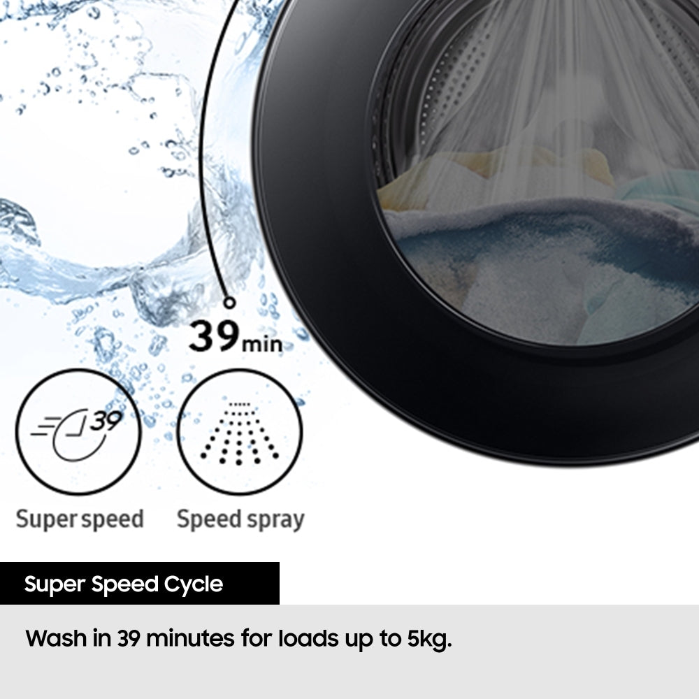 Samsung WD11DG5B15BBEU Series 5 AI Energy Washer Dryer - product image 7