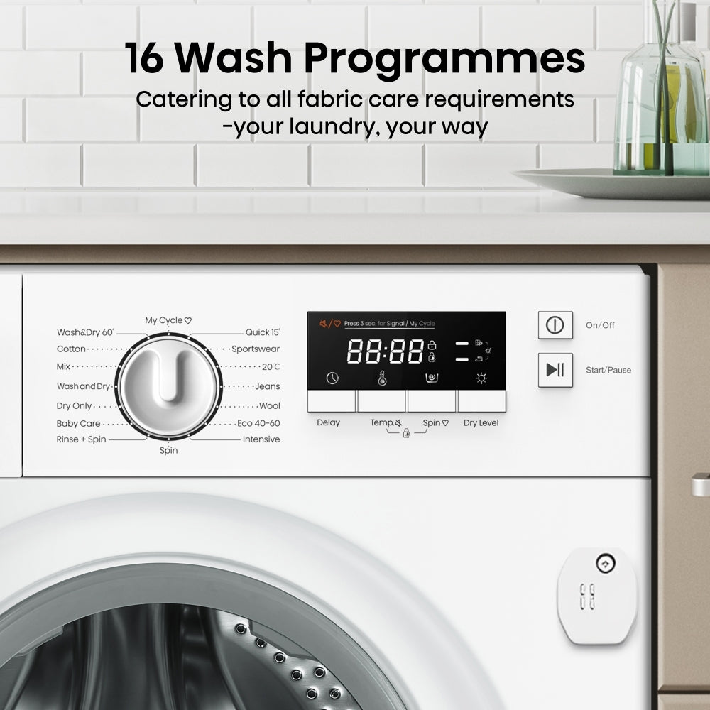 Hisense WD3M841BWI Integrated Washer Dryer - product image 7