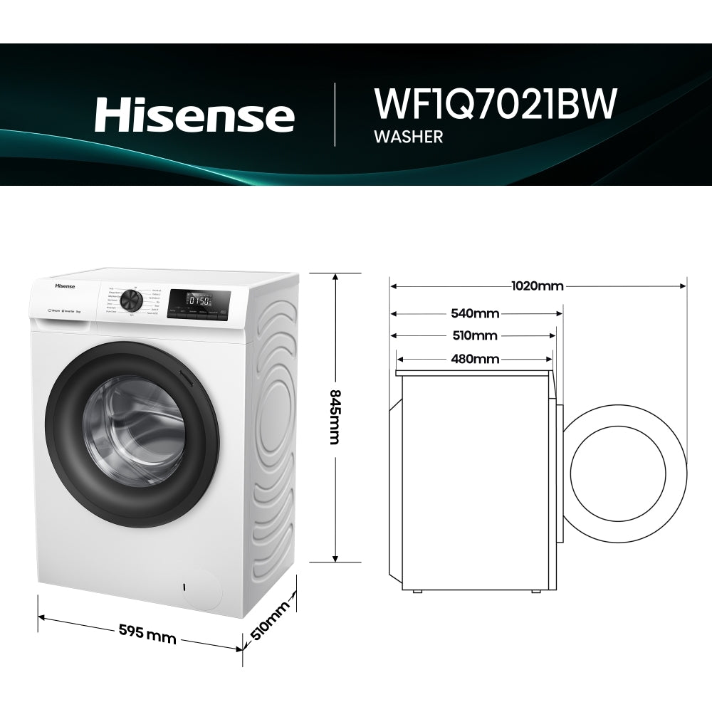 Hisense WF1Q7021BW Washing Machine - product image 17