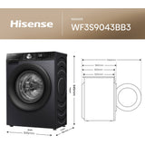 Hisense WF3S9043BB3 Washing Machine - product image 21
