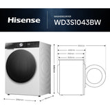 Hisense WF5S1045BW 5S Series Washing Machine - product image 15