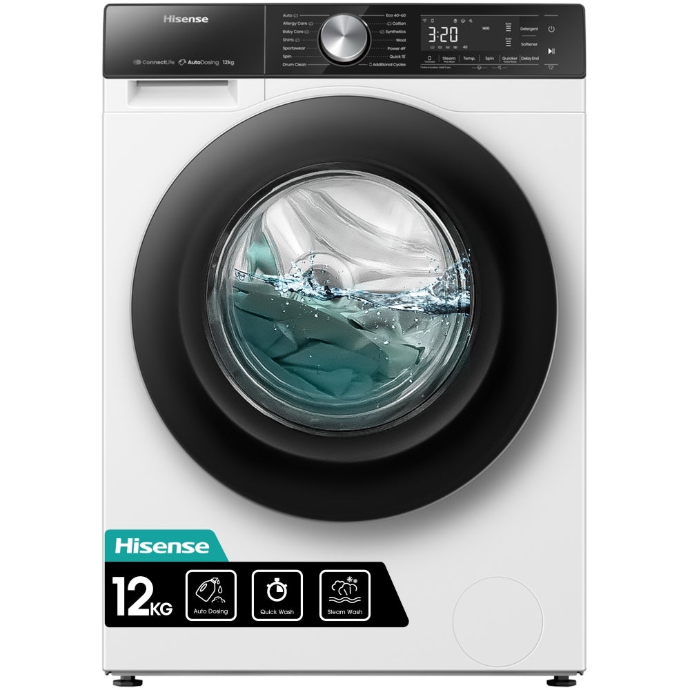 Hisense WF5S1245BW 5S Series Washing Machine - product image 1