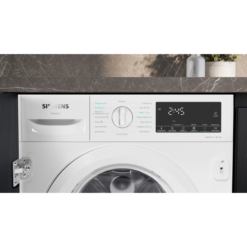 Siemens WK14D490GB iQ500 Integrated Washer Dryer - product image 2