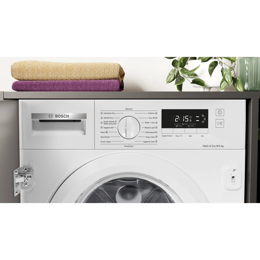 Bosch WKD28260GB Series 4 Integrated Washer Dryer - product image 2