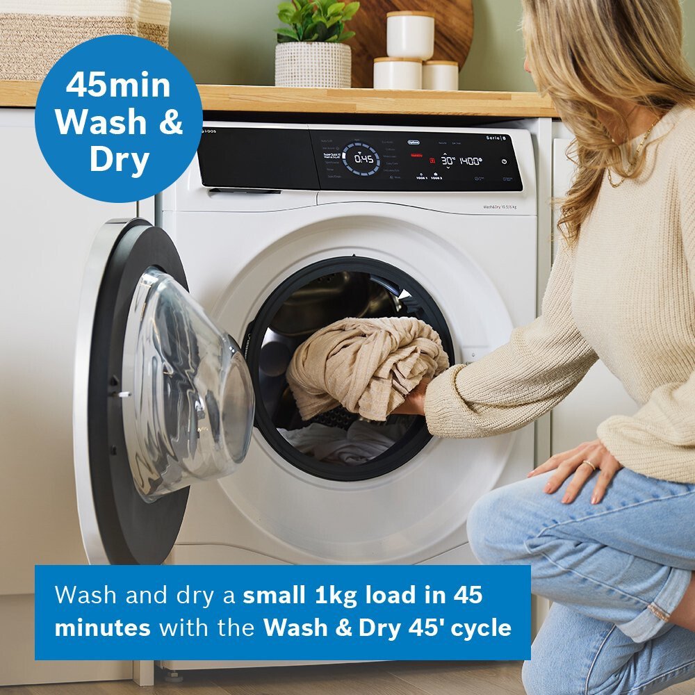 Bosch WNC25410GB Series 8 i-Dos Washer Dryer - product image 6