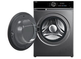 HYE 10kg Freestanding Washing Machine 1200rpm, Silver - W0110JT12DS07