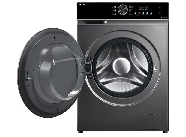 HYE 10kg Freestanding Washing Machine 1200rpm, Silver - W0110JT12DS07