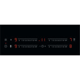 78cm 4 Zone Zanussi Induction Hob, Black Frameless - ZIFN844K - Naamaste London Homewares - 2