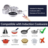 CIARRA Portable Induction Hob 13 Amp Plug 2800W Double Hotplate with Touch Control CUTIH2-OW