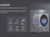 HYE 9kg Freestanding Washing Machine 1400rpm, White - W0109RT14W07