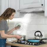 CIARRA Visor Cooker Hood 60cm – Stainless Steel CBCS6903 [Energy Class C]