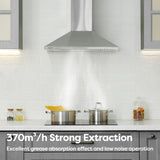 CIARRA 60cm CBCS6201  Wall Mounted Extractor Fan – A++