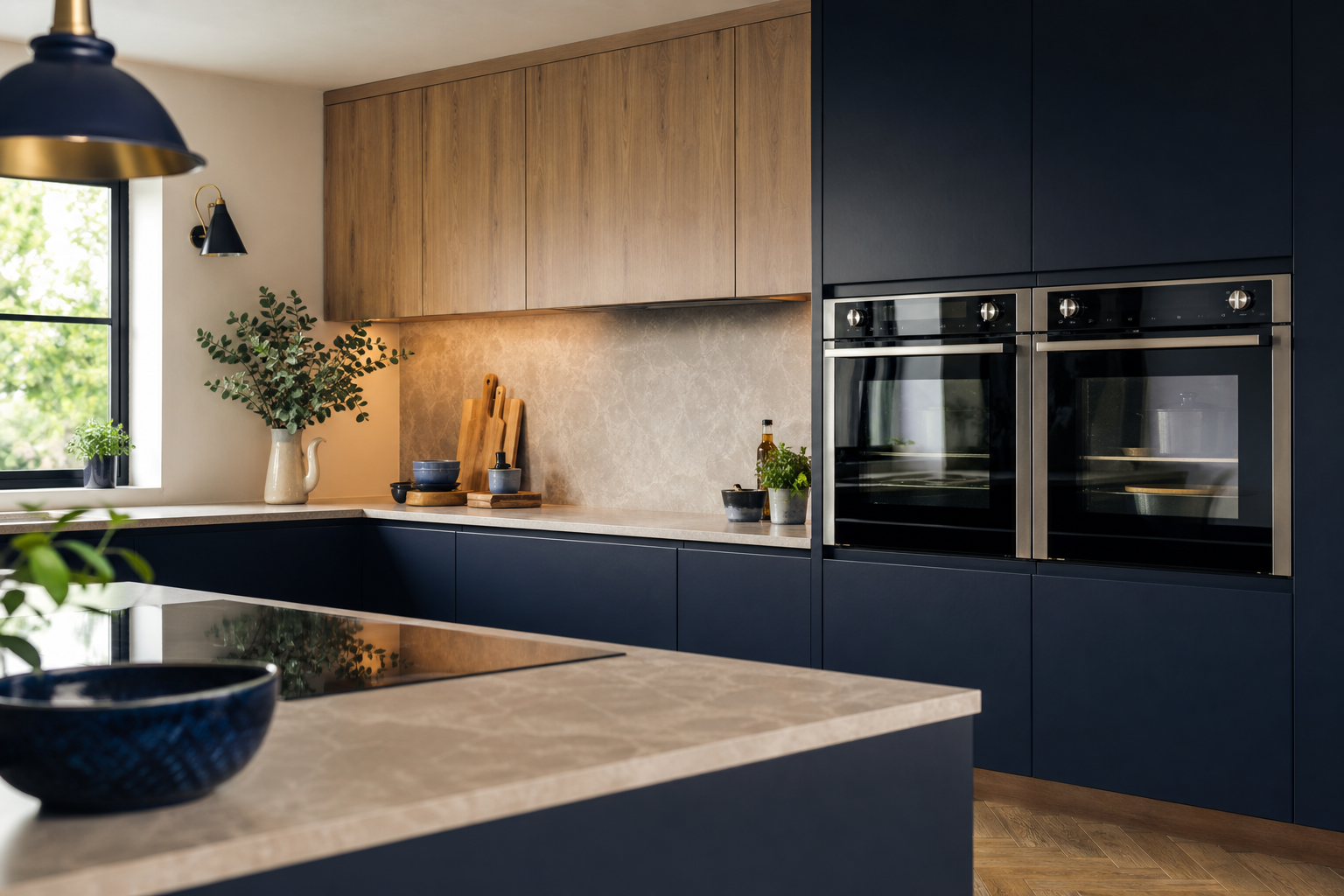 Cooker hoods appliances in a real home